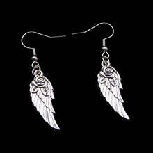 20Pairs Simple Design Angel Wings Flower Drop Earrings For Women Girl Retro Drop Earrings Cute Small Object Earring Jewelry 2024 - buy cheap