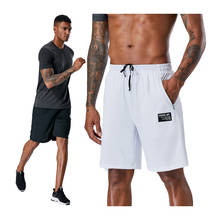 Men Gym Workout Shorts With Pockets Quick Dry Breathable Training Loose Basketball Shorts Men Fitness Running Sport Shorts 2024 - buy cheap
