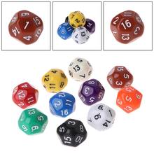 10pcs 16 Sided Dice D16 Polyhedral Dices For Dungeons and Dragons Table Games 2024 - buy cheap