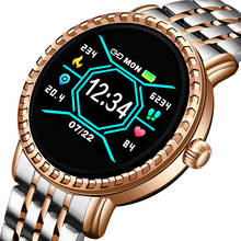 LIGE-reloj inteligente deportivo para mujer, nuevo accesorio de pulsera con control del ritmo cardíaco y de la presión sanguínea, alarma y recordatorio, 2020 2024 - compra barato