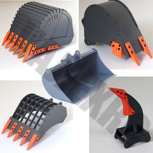 RC Excavator Metal Bucket for 1/12 Scale Remote Control Hydraulic Excavator 2024 - buy cheap