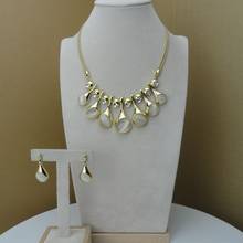 Yuminglai Dubai-Conjuntos de joyería para disfraz, joyería Artificial para mujer, FHK7670 2024 - compra barato