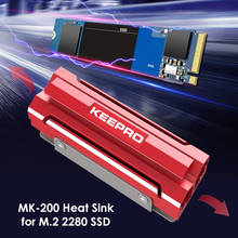 M.2 2280 NVMe SSD радиатор охлаждения высокая скорость алюминиевый твердотельный привод тепловыделение тепловой колодки для настольных ПК 2024 - купить недорого