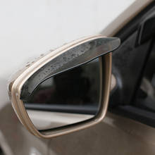 2Pcs Car Rearview Mirror Rain Eyebrow Visor Shade Shield Water Guard For Car Truck Thickened Automotive Rain Cover 2024 - buy cheap