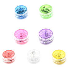 1PCS Professional LED Flashing Child Clutch Mechanism Yo-Yo Toys Luminous Yoyo Ball Party Entertainment Gifts 7 Colors For Kid 2024 - buy cheap