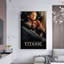 Pintura de diamante 5D DIY para decoración del hogar, bordado artesanal con diamantes cuadrados, punto de cruz, póster del Titanic 2024 - compra barato