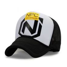 Summer Printed Trucker Hats Hip Hop Mesh Hat  Men's Sport Sun Baseball Caps Women Adjustable Casual Snapback Hats 2024 - buy cheap