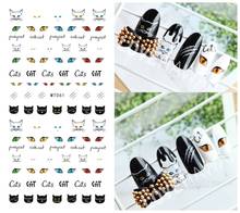5 hojas de 15 tipos de pegatinas de uñas japonesas coloridas diseños de pegatinas de Arte de uñas en 3D calcomanías decoración de arte Makep MT061-075 2024 - compra barato