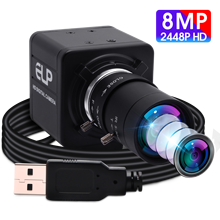 8-мегапиксельная USB-камера SONY IMX179, CMOS-датчик, веб-камера с USB 2,0 для ПК, видеокамера 8 МП с вариофокальным объективом 2,8-12 мм/5-50 мм Maual Zoom 2024 - купить недорого