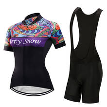 Conjunto de ropa de bicicleta de carretera para mujer, jersey de ciclismo profesional, trisuit, traje deportivo, maillot, mtb, 2021 2024 - compra barato