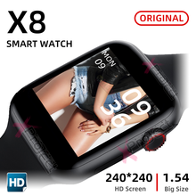 iwo smart watch X8 smartwatch 2021 Bluetooth Call Heart Rate Fitness bracelet IOS Android Series 6 Men Women Watches PK X6 X7 X9 2024 - buy cheap