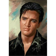 5D DIY Diamond embroidery full square Diamond Painting Cross Stitch Elvis Portrait Diamond puzzle Rhinestone Home Decoration 2024 - buy cheap