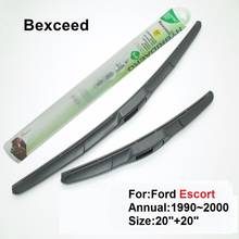 Hybrid Wiper Blade For Ford Escort 20"+20" High Quality Bexceed of Car Windshield 1990 1991 1992 1993 1994 2000 2024 - buy cheap