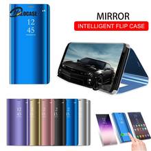 Умный зеркальный флип-чехол для телефона Huawei Honor 8X P30 P20 Lite Mate 20 10 Pro Note 10 P Smart Z Y5 Y6 Y9 Y7 Prime 2019 2024 - купить недорого