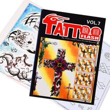 Tattoo book Small Pattern Professional tattoo flash Magazine Tattoo Manuscript Sketch body Tattoos Books Flash A4 size 2024 - buy cheap