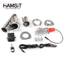 Hamsit-Válvula de control de tubo de escape de acero inoxidable para coche, conjunto de controlador de sonido ajustable, control remoto eléctrico, tipo Y 2024 - compra barato