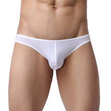 Cuecas masculinas transparentes, cueca bugle sexy para homens, cueca regata sem costura para homens 2024 - compre barato