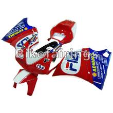 Carenados de plástico para bicicleta Ducati 996/748/916/998 1996 97 98 99 00 01 02, Monoposto de inyección ABS, color rojo, blanco y azul 2024 - compra barato