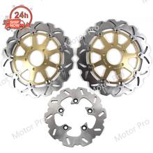 For Suzuki TL1000R 1998 - 2003 Front Rear Brake Disc Disk Rotor Kit Motorcycle Accessories TL 1000 R1999 2000 2001 2002 TL1000S 2024 - buy cheap