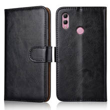 Capa de couro para celulares huawei, para honor 10 lite, com suporte, unicórnio, para honor 10 lite 2024 - compre barato