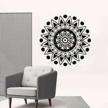 Delicate mandala Vinyl Wall Sticker Home Decor Stikers Living Room Children Room Sticker Mural naklejki na sciane 2024 - buy cheap