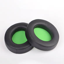 1Pair Replacement Protein Leather Foam Ear Pads Cushions for Razer Kraken Pro V2 Gaming Headphone 2024 - buy cheap