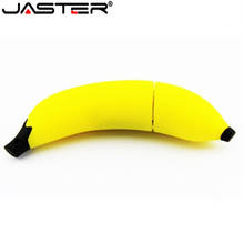 JASTER USB Flash Drive Creative Banana Pen Drive USB 2.0 Flash Memory Stick Real 4GB 8GB 16GB 32GB USB 2.0 Pen Drive 2024 - buy cheap