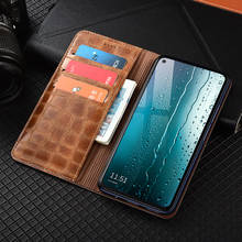 Capa magnética de couro genuíno para xiaomi, capa com flip, primeira camada, luxuosa, para redmi 3, 3x, 4, 5, 5a, 6, 6a, 7, 7a, 8, 8a, 9, 9a, 9c, 10x pro 2024 - compre barato