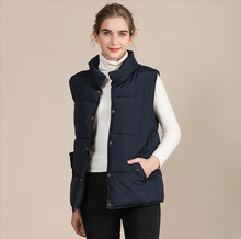 New Women 90% White Duck Down Vest Women's Ultra Light Duck Down Vest Blue Jacket Autumn Winter High collar Sleeveless Red Coat 2024 - buy cheap