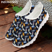 Instantarts-máscara havaiana com estampa de desenhos animados, sapatos baixos e macios de malha, tênis casuais, oferta, novo 2024 - compre barato