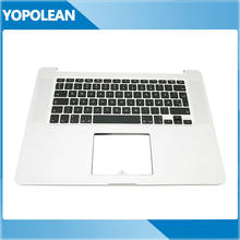 Brand new NO Norway Norwegian Topcase For MacBook Pro 15" Retina A1398 Palmrest Top case with keyboard Norwegian layout 2012 2024 - buy cheap