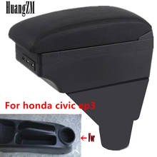 For honda civic ep3 armrest box central Store Aerio content box with cup holder ashtray decoration products With USB interfac 2024 - buy cheap