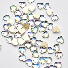 20Pcs Nail Crystal Moonlight Glass Stones Strass Colorful Nail Rhinestones For Nail Art Decoration Shinny AB Nail Charms JZ16% 2024 - buy cheap
