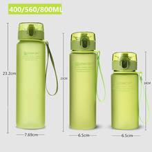 Water Bottle 800ML 560ML 400ML Plastic Drinkware Outdoor Sport School Leak Proof Seal Portable Direct Drinking Water Bottles 2024 - buy cheap