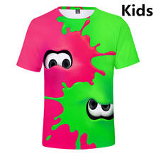 3 to 13 years Kids T Shirt Game Splatoon 3D Printed T-shirt Boys Girls Outerwear funny T shirts Tee children Clothes 2024 - buy cheap