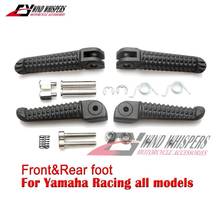 Motorcycle Front Rear Footrests Foot pegs For Yamaha YZFR6 1999 - 2017 YZFR1 1998 - 2014 YZF R6S 2003 - 2008 2024 - buy cheap