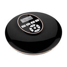 Горячий 3c-портативный CD-плеер с Bluetooth Walkman плеер с ЖК-дисплеем аудио 3,5 мм разъем для подарка (черный) 2024 - купить недорого