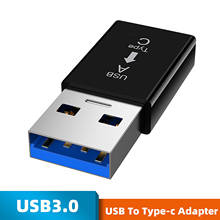 USB Type-C Female To USB 3.0 Male Adapter C To A Connector Portable USB OTG Adapter Just Plug And Play Black 2024 - buy cheap