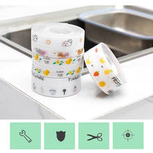 3.2M Kitchen Bathroom Sealing Tape Waterproof Adhesive Seal Tape Stickers Mildew Toilet Seam Strip Self Transparent Printing 2024 - купить недорого