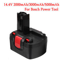 Batería recargable ni-cd de 14,4 V para Bosch, 14,4 V, 2000mah/3000mah/5000mah, BAT038, BAT040, BAT140, BAT159, BAT041, 2607335533 2024 - compra barato