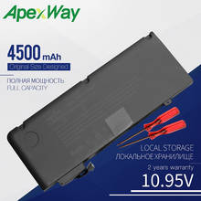 Apexway-bateria a1322 para laptop, apple macbook pro 13, a1278 meio de 2009, 2010, 2011, 2012, mb990, mb991, mc700, mc374 2024 - compre barato
