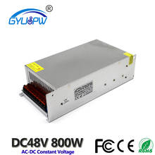 Fuente de alimentación CC de 48V, 16,7a, 800w, transformador de controlador de Led AC110V, 220V a 48v, adaptador de corriente CC para Motor paso a paso, enrutador CNC, luz Led 2024 - compra barato