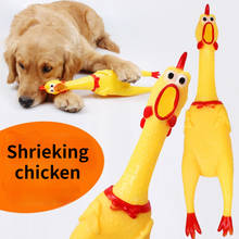 17cm 31cm 40cm Screaming Chicken Dog Toys Squeeze Sound Pet Cat Toy Dogs Toys for Large Dogs Pet Toy Supplies Small Dogs 2024 - buy cheap