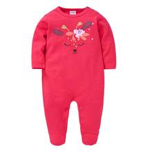 0-12M Autumn Newborn Baby Girl Clothes Cute Cartoon Unicorn Infant Baby Romper Jumpsuit Fashion New Toddler Baby Outfits Clothes 2024 - buy cheap