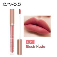 O.TWO.O Matte Velvet Lip Gloss Pigment For Makeup Waterproof Long Lasting Nude Brown Red Color Liquid Lipstick Official Products 2024 - buy cheap