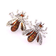 Fashion men's French shirt Cufflinks hand made insect shaped small bee Cufflinks 2024 - buy cheap