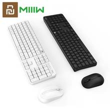 Original Youpin MIIIW Wireless Office Keyboard Mouse Set 104 Keys 2.4GHz Windows/Mac System Compatible IPX4 Waterproof Keyboard 2024 - buy cheap