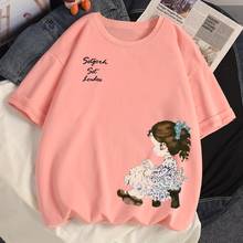 Camisa de verão feminina 100% algodão, camisas novas moda feminina, gola redonda, manga curta, estilo coreano, plus size, 2021 2024 - compre barato