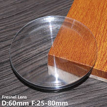 Fresnel lens D60mmF25-80mm LED spotlight 3X enlarge  high definition DIY projector  Adjust the beam 2024 - buy cheap
