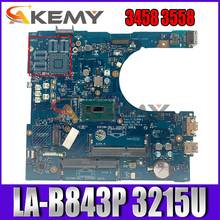 FOR Dell Vostro 3458 3558 Laptop Motherboard AAL10 LA-B843P 3215U VGAport CN-08253X 08253X 8253X Mainboard notebook PC 100%test 2024 - buy cheap